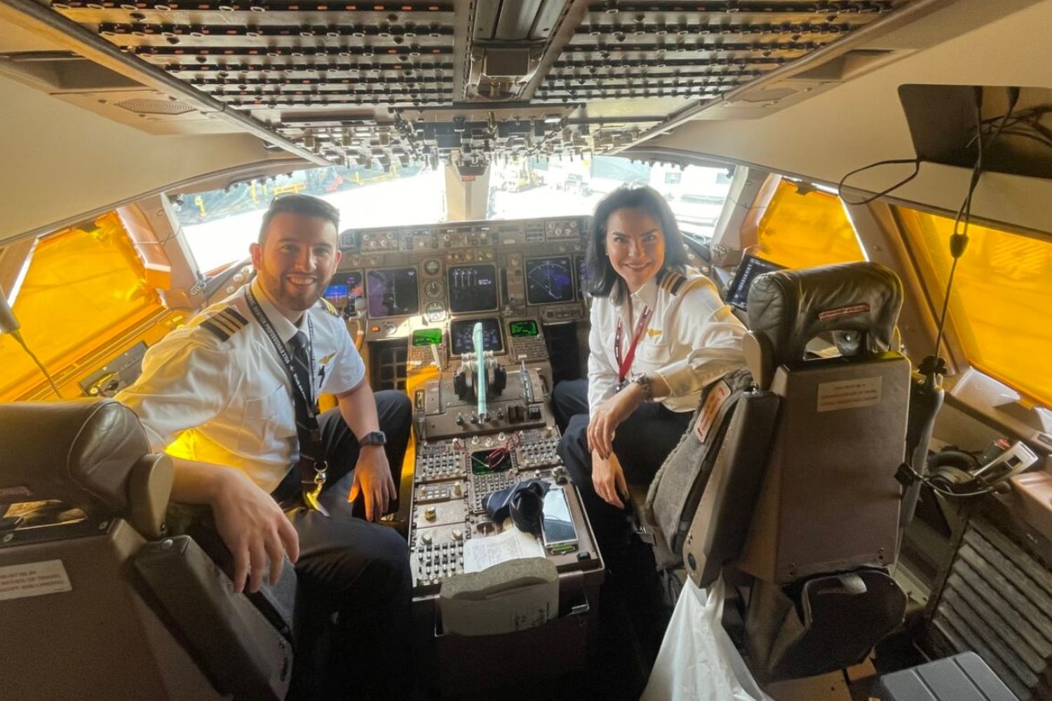 Aviation, a Familiy Matter: Vanessa and Eduardo Make Waves as the First Mother-Son Pilots in Their Airline