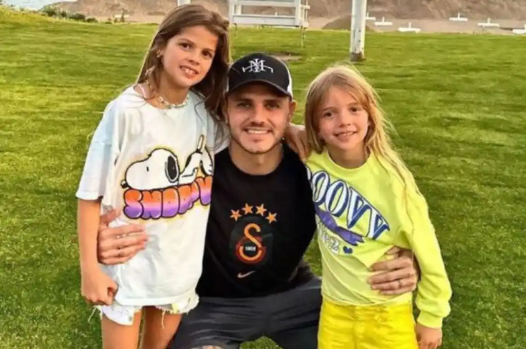 Francesca, Mauro e Isabella Icardi