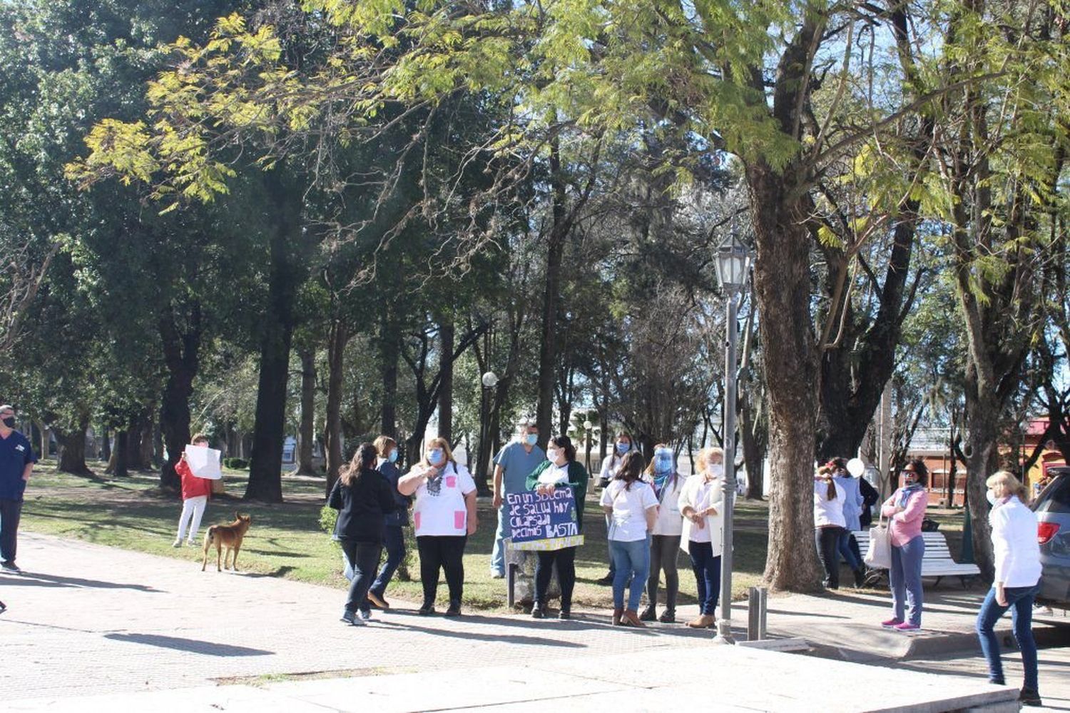 Enfermeros se movilizarán hoy nuevamente en Gualeguay para reclamar por derechos y mejoras salariales y laborales.