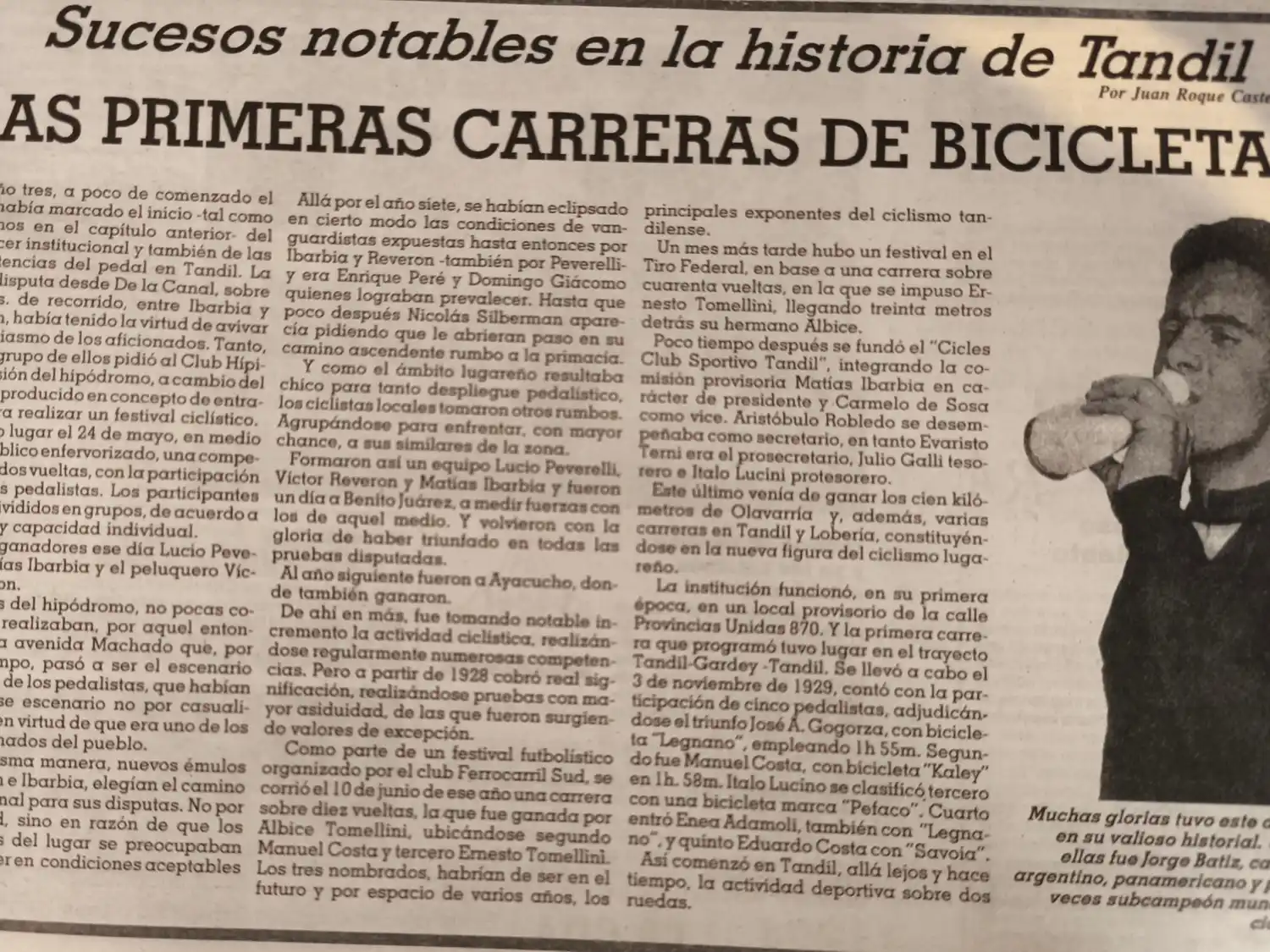 Las primeras carreras de bicicletas - Cap. 2.