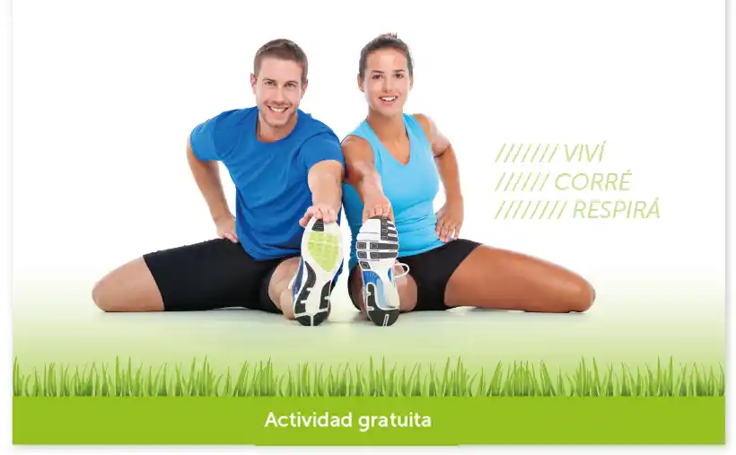 Invitación de OSDE a la comunidad a realizar actividad física al aire libre