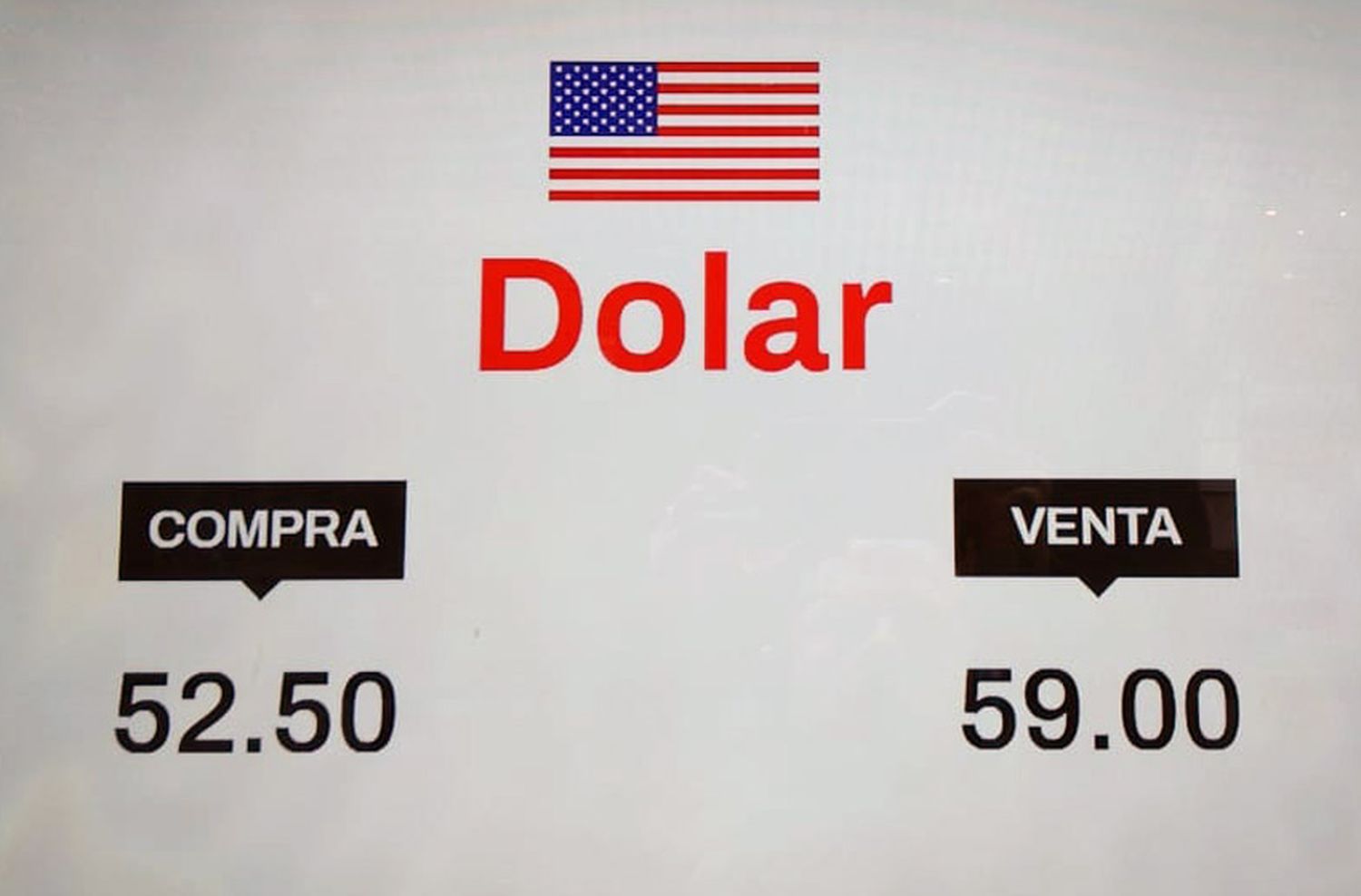 Tras la asunción de Lacunza, el dólar cerró a 58 pesos