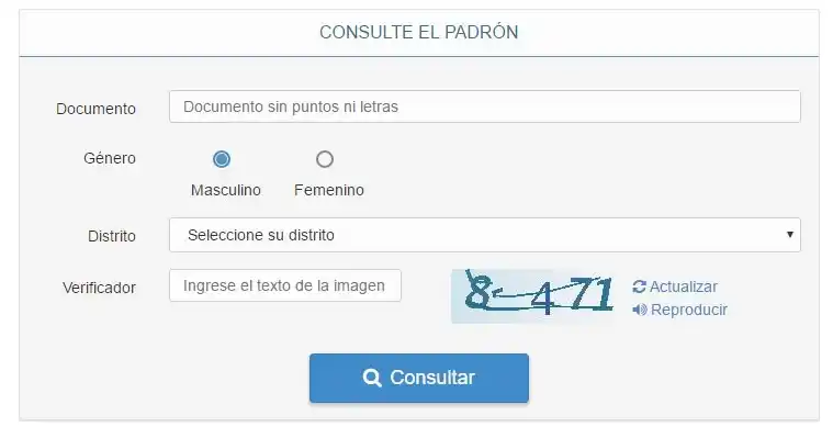 Dónde voto: Consultá el Padrón electoral para las elecciones