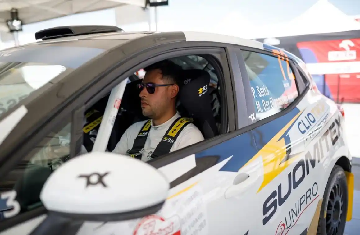 Paulo Soria arrancó adelante en el Rally de Polonia por el Europeo