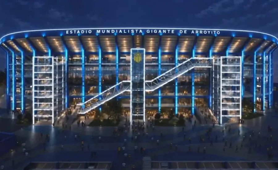 Central presentó un ambicioso proyecto de ampliación del Gigante de Arroyito para que Rosario sea sede del Mundial 2030