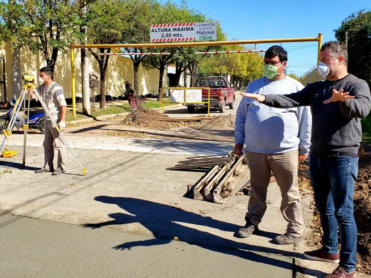 El municipio de Freyre duplica elaboración propia de hormigón                         