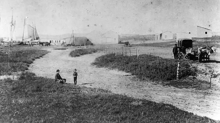 El primer embarque desde Quequén