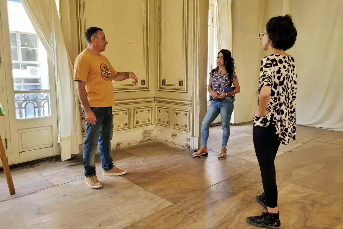 Avanzan las obras de acondicionamiento del espacio donde funcionará el Museo de la Memoria Popular