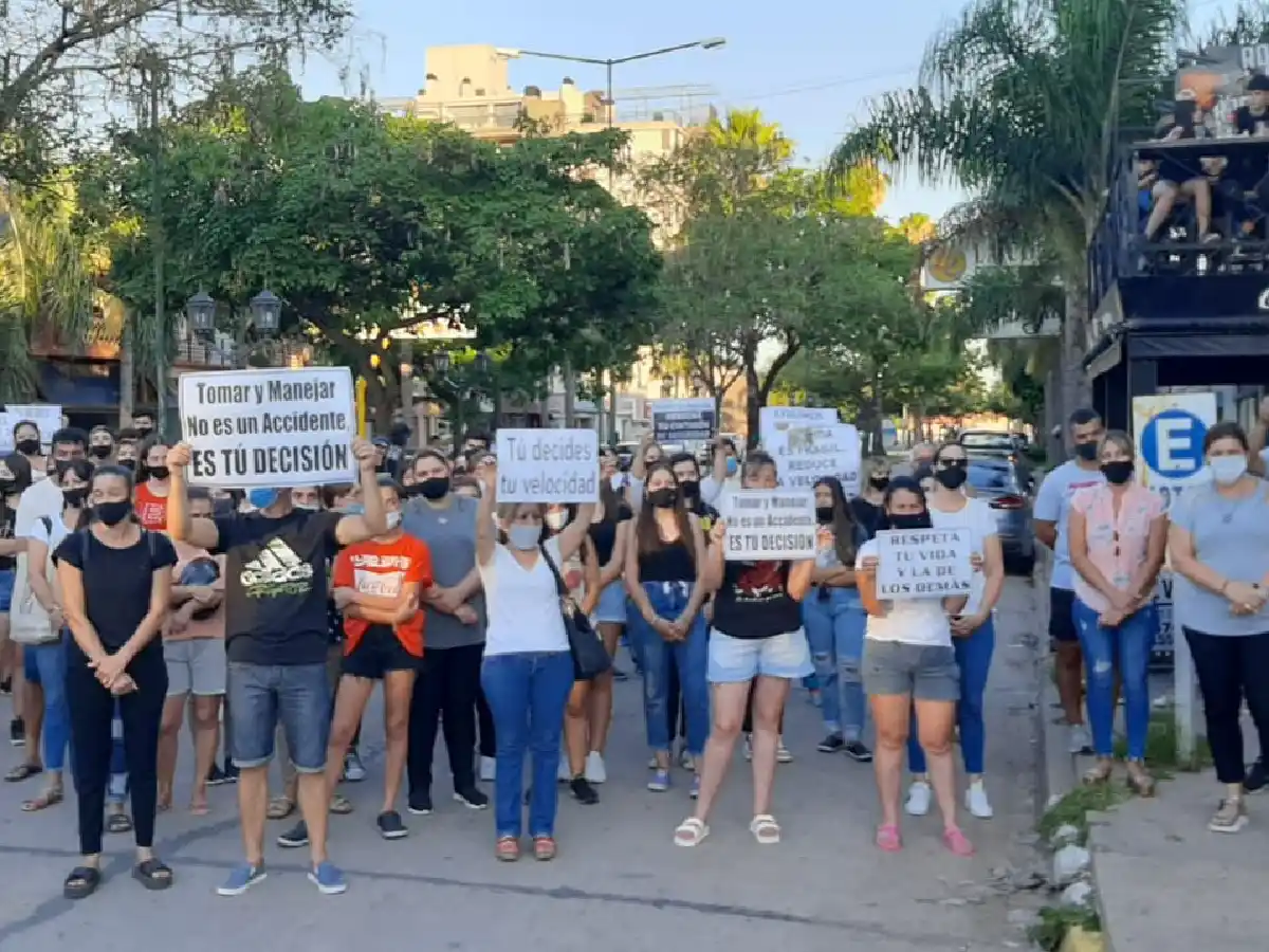 Morteros marchó para concientizar a los jóvenes