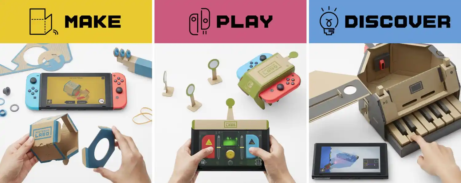 El nuevo Nintendo es ¡de cartón!