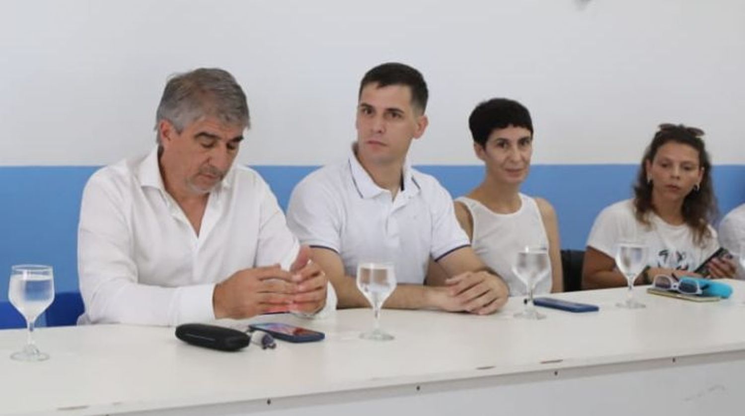 Viotti junto a Andrea Ochat, actual Secretaria de Gobierno de la ciudad de Sunchales.