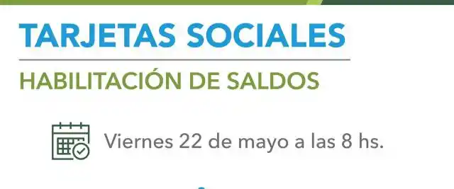 Hoy se acreditarán las tarjetas sociales