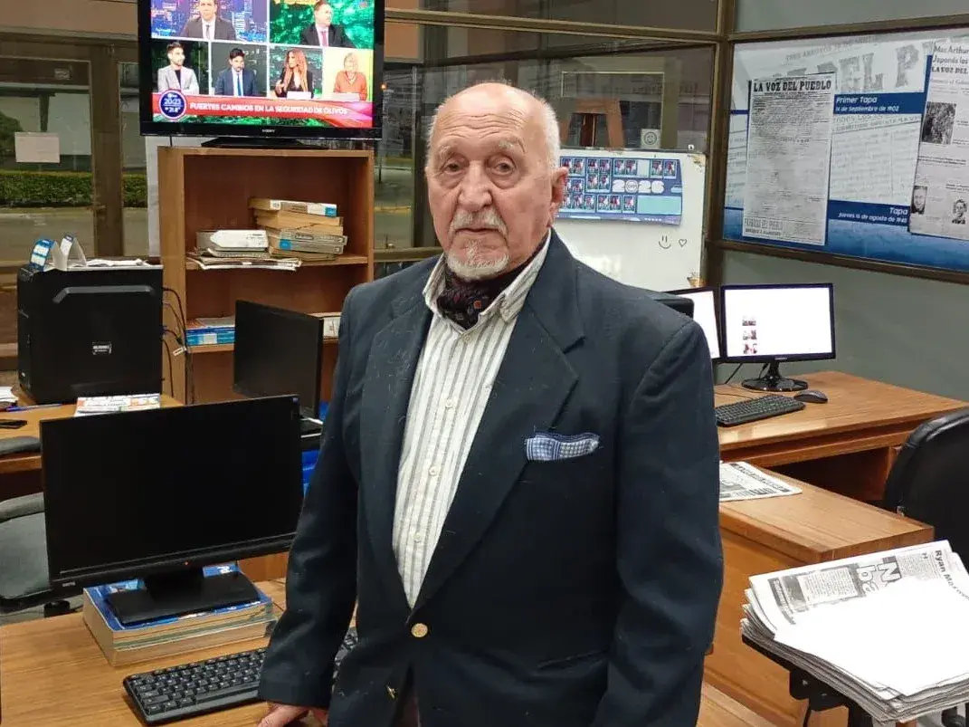 ¡Feliz cumpleaños! Helmuth Petersen mostró su gratitud en la conversación con La Voz del Pueblo