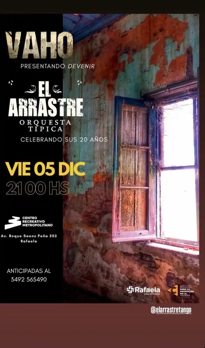 orquesta tipica el arrastre vaho tango