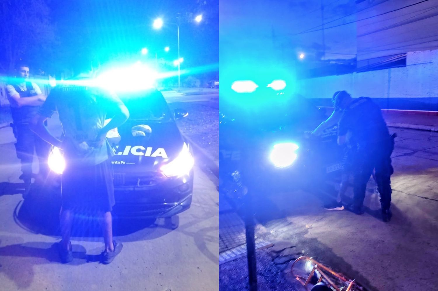 Despliegue policial en barrios Central Córdoba y Fátima: casi diez personas identificadas