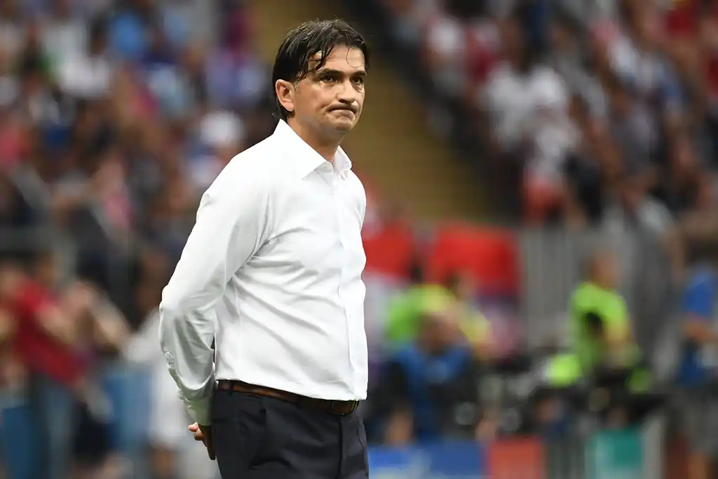 Dalic, entrenador de Croacia.