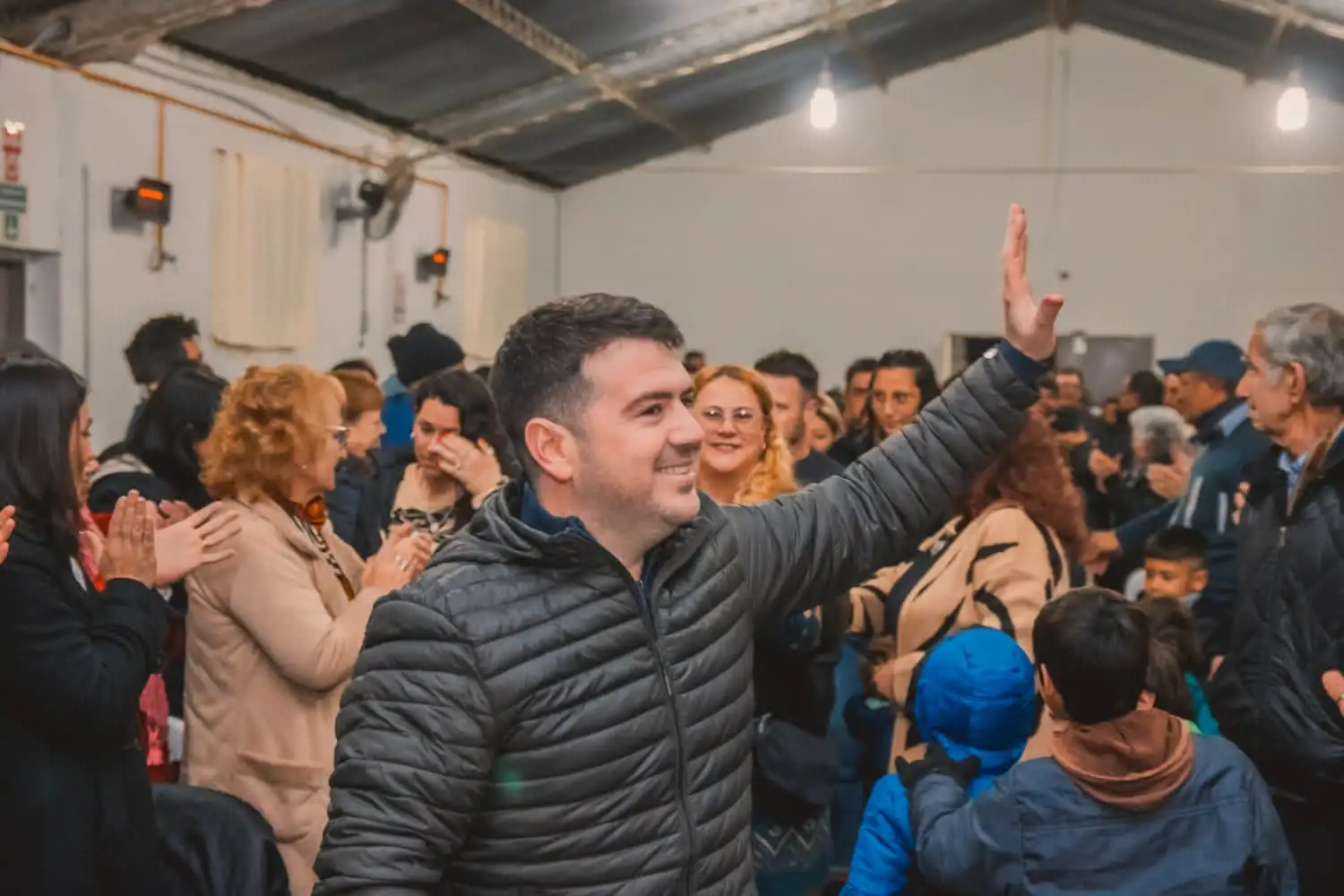 Agustín Bianchini intendente de Alicia