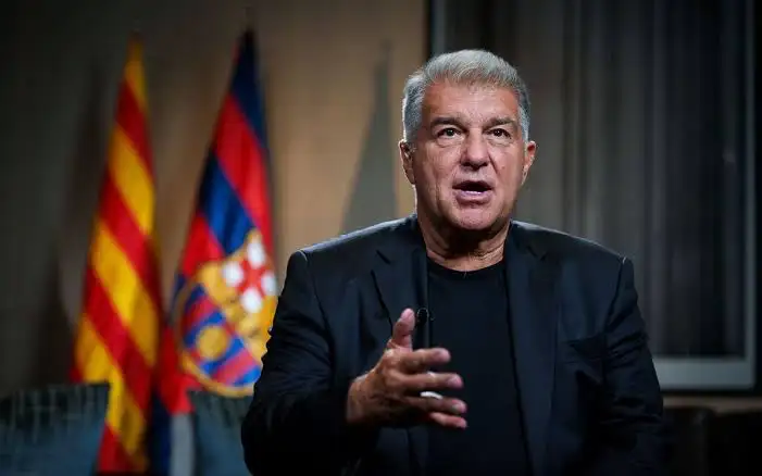 Joan Laporta, presidente del Barcelona.