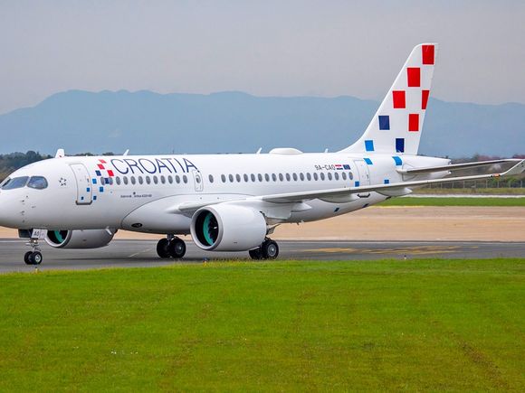 Croatia Airlines recibe el Airbus A220-100 con mayor densidad del mercado