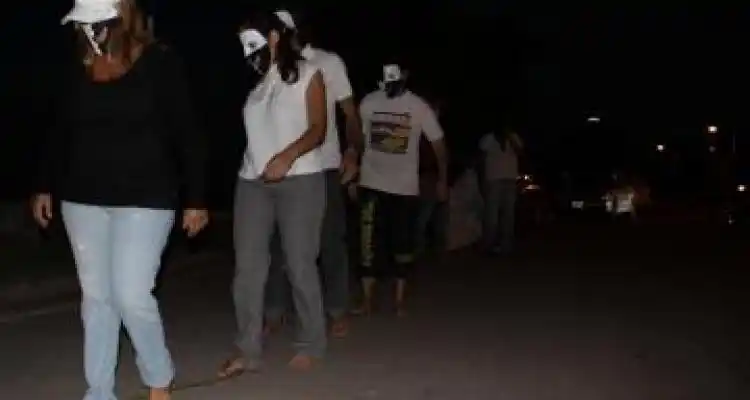 Escrache de La Kultural a Nidera