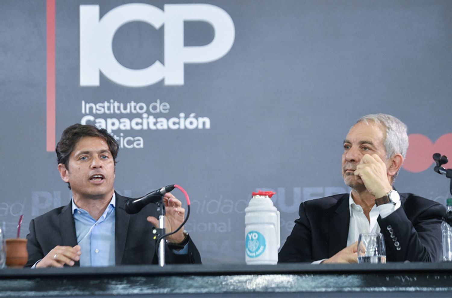 Kicillof cerró el seminario del Instituto de Capacitación Política