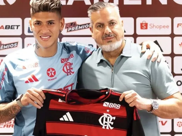 Carrascal fue presentado en Flamengo y dijo que tomó “la mejor decisión” de su carrera