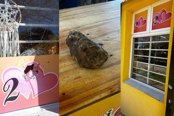 En un intento de robo, destrozaron la ventana de un maxikiosco en barrio Antártida: “Andan chorros haciendo daño”