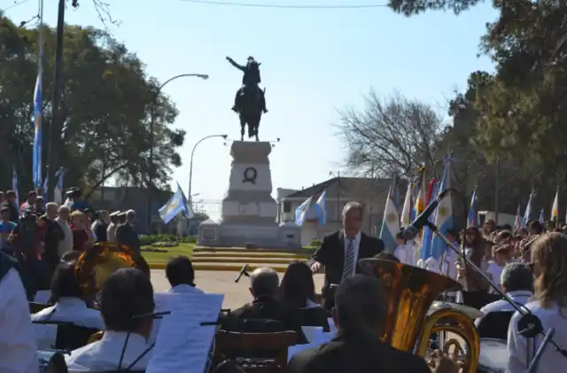 Se realizó el acto en Homenaje al Gral. Don José de San Martín 