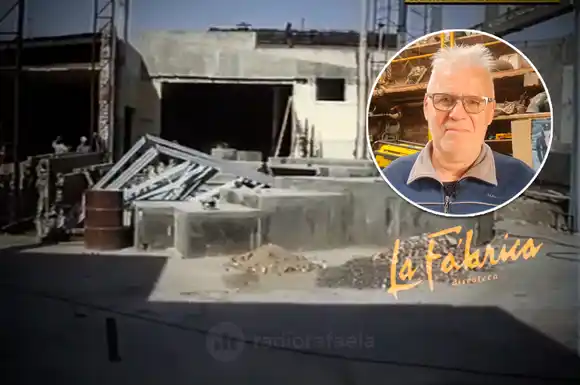 Adrián Sanmartino: "La Fábrica fue una obra faraónica, emblemática y no sé si en el futuro se pueda llegar a equiparar"