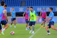 El seleccionado completó un nuevo entrenamiento