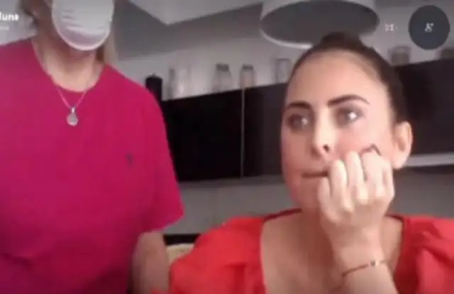 Silvina Luna mostró que su empleada trabaja con barbijo y la criticaron en las redes