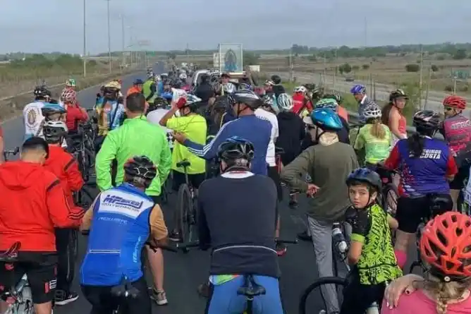 Peregrinación Ciclística a Luján celebra 40 años