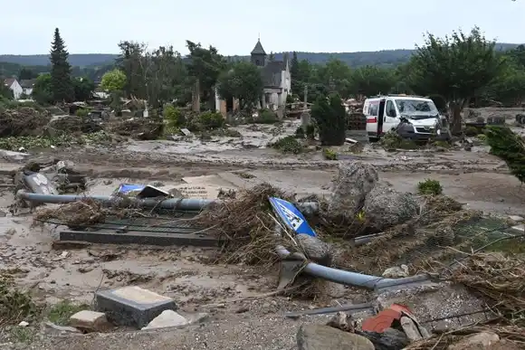 ¡DEVASTACIÓN TOTAL! Tragedia en Alemania por culpa de las lluvias