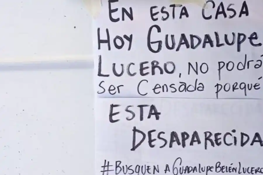 “En esta casa Guadalupe no podrá ser censada” el duro mensaje que dejó la madre de la menor