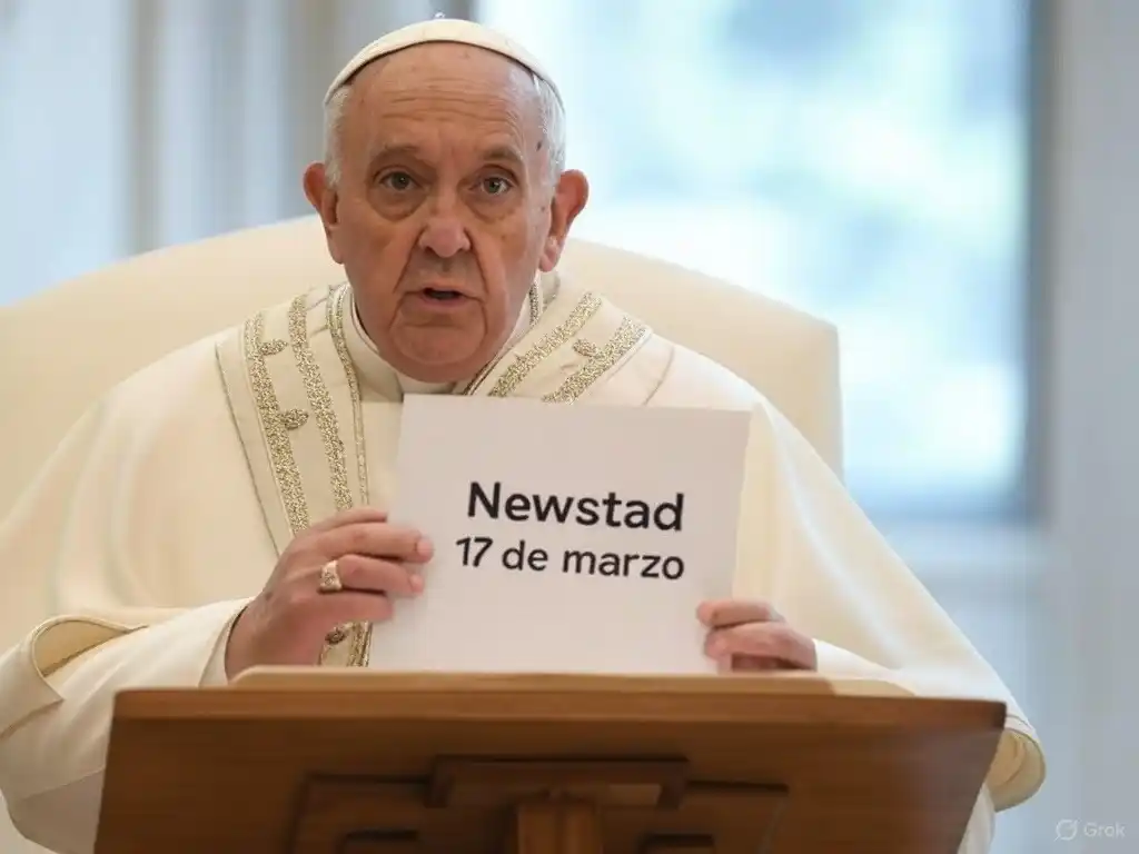 Santoral. Francisco, leyendo el Santoral del 17 de marzo.