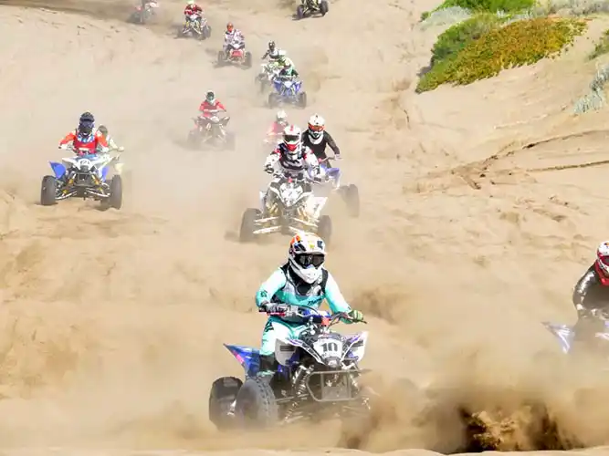 Descollaron en el Enduro, en las arenas de Claromecó