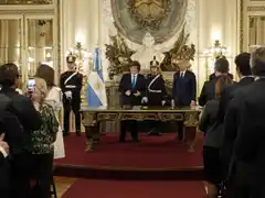 Santilli juró como ministro e inicia una gira por las provincias