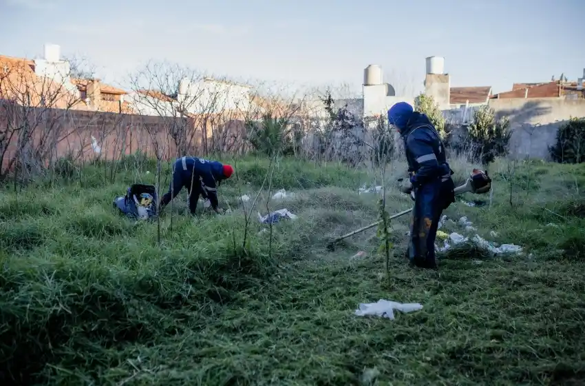 El Municipio levantó más de 100 toneladas de residuos en terrenos privados