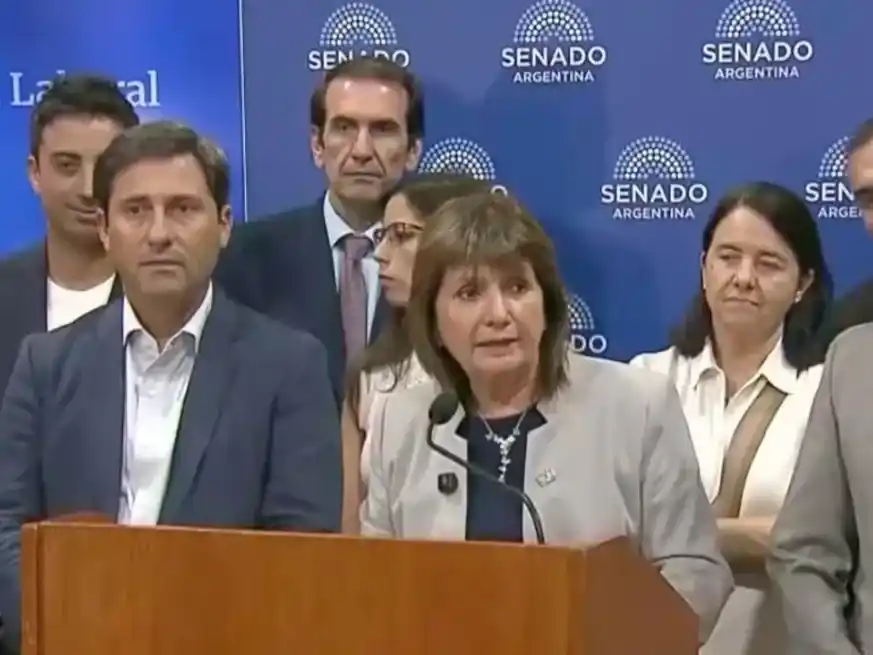 Bullrich, cabeza de la bancada libertaria, anunció en conferencia de prensa en el Congreso que dicha reducción queda postergada a la espera de que el Parlamento reformule un sistema integral de descenso tributario.