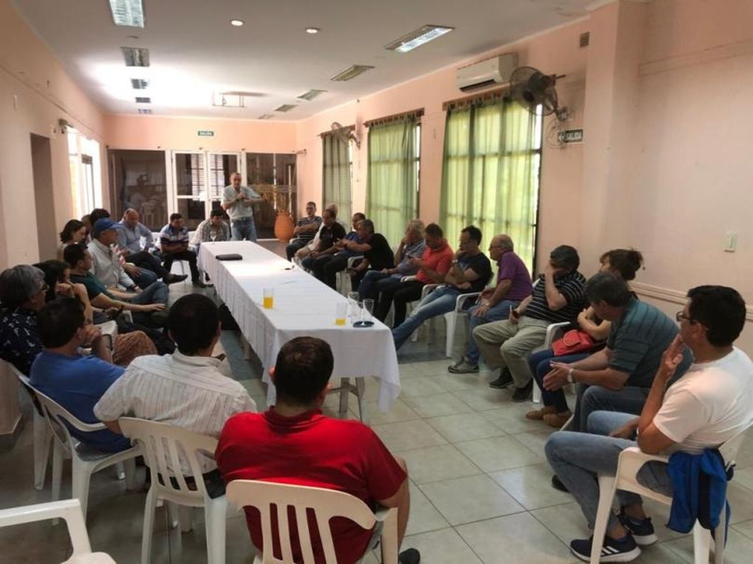 Luis Leisa y Juan Domingo Zacarías reunieron a sus referentes en Villaguay