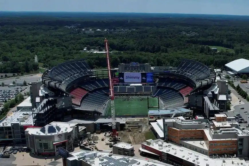 El Gillette Stadium, en Boston. Reuters.