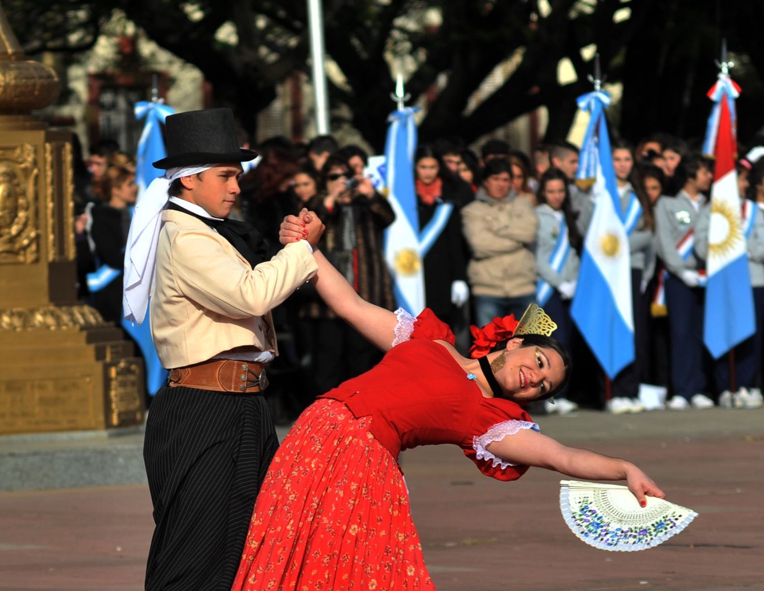 El próximo sábado 25 de mayo se realizará el tradicional desfile cívico por el Día de la Patria y todas sus galas. (Archivo)