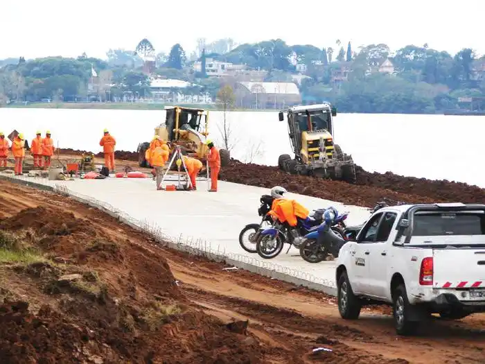 La Costanera Nébel lleva un 35 % de ejecución