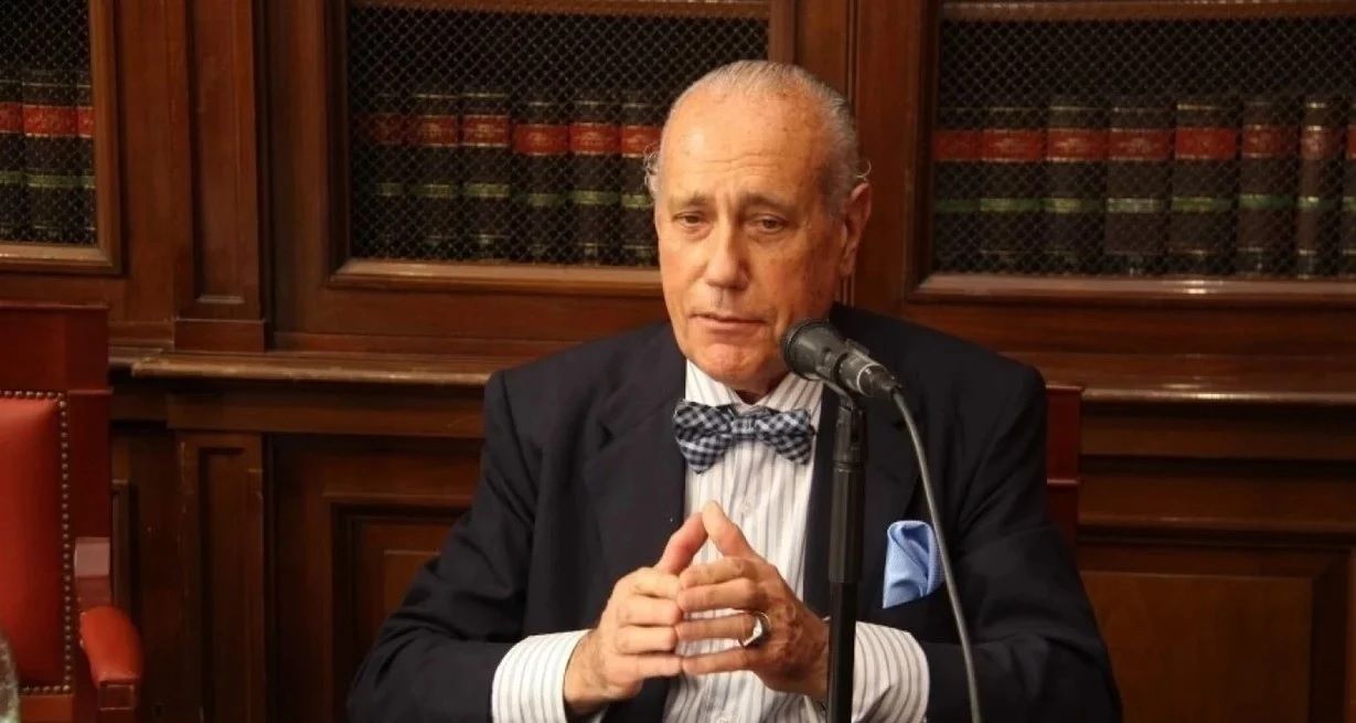 Jorge Vanossi, abogado, docente, dirigente político y constitucionalista argentino. Gentileza