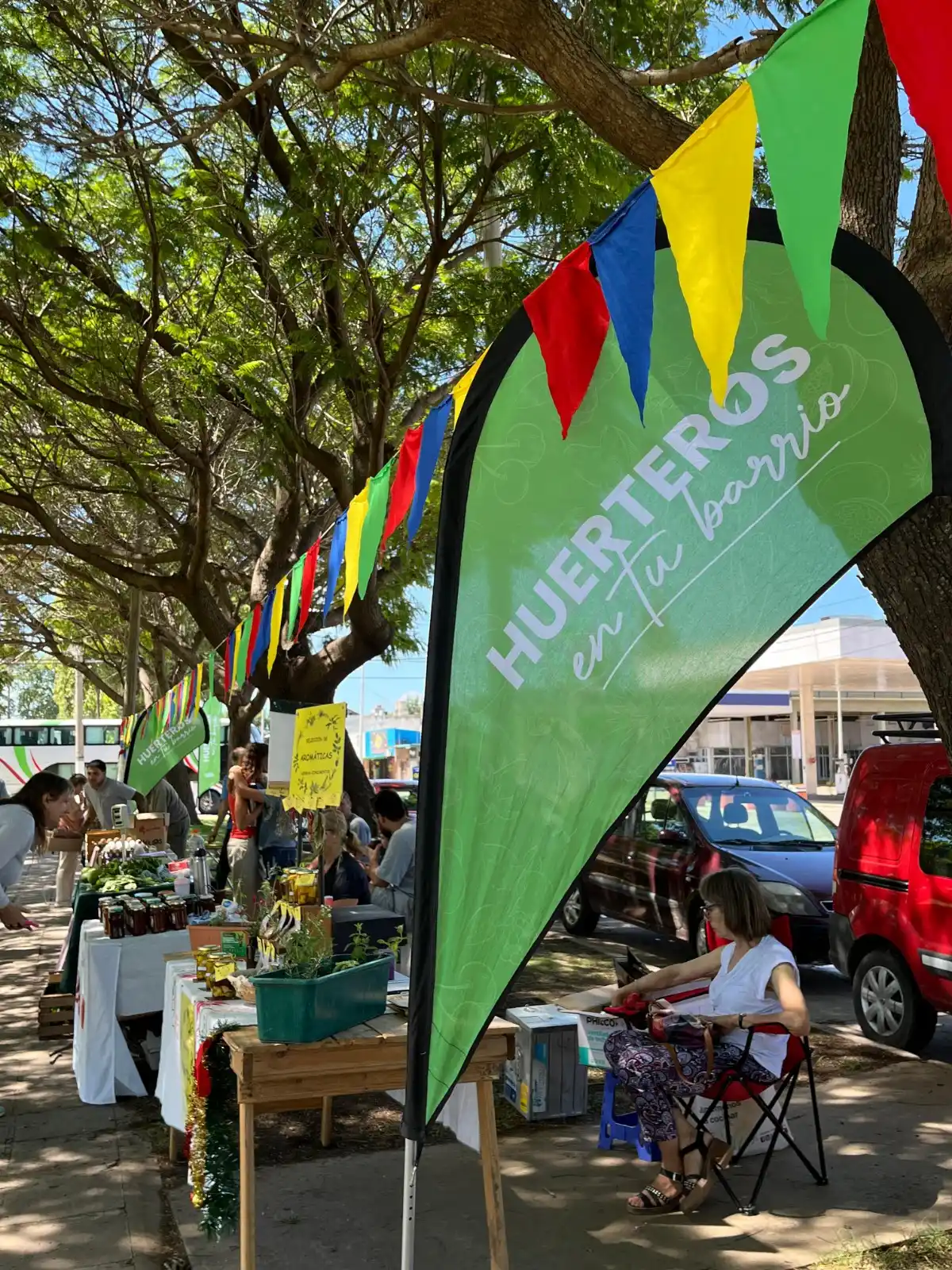 Un clásico de los días miércoles en los espacios públicos de la ciudad.