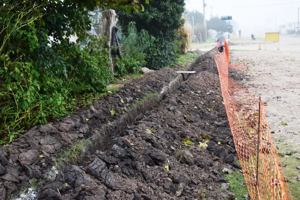 Comenzó la extensión de la red de gas natural en Villa 3 de Febrero