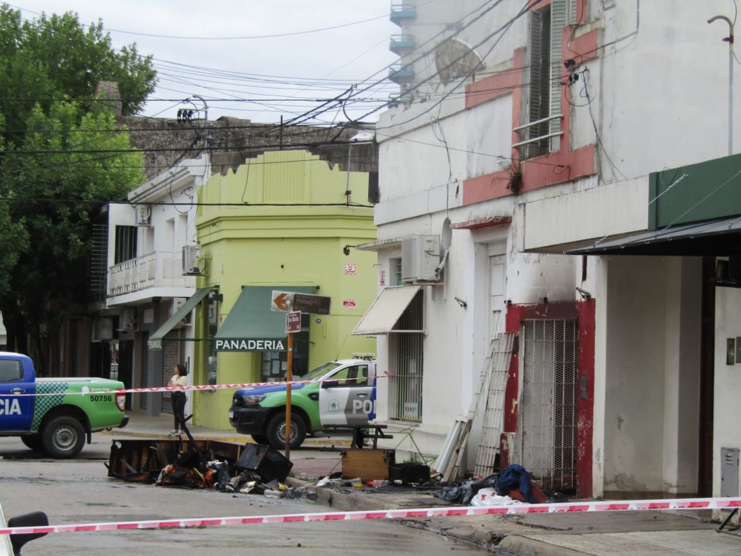 Investigan cómo se produjo el incendio en el que murió Horacio Muñoz