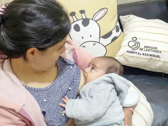 Se habilitó un consultorio de lactancia en el hospital de San Salvador
