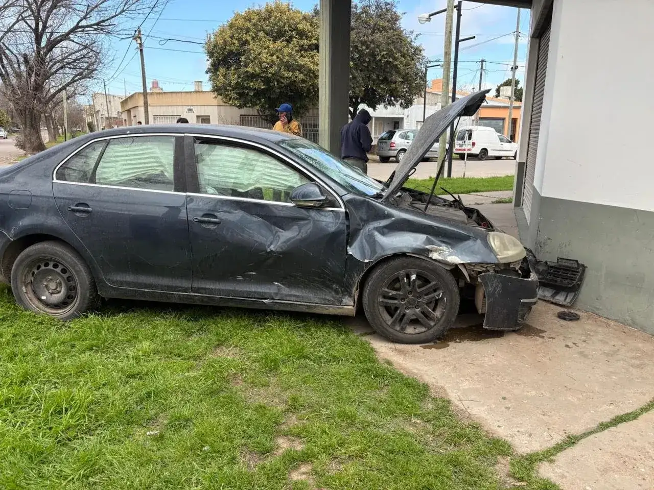 auto chocado