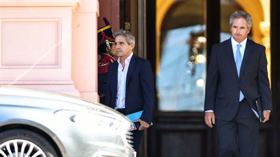 Pablo Quirno y Luis Caputo.